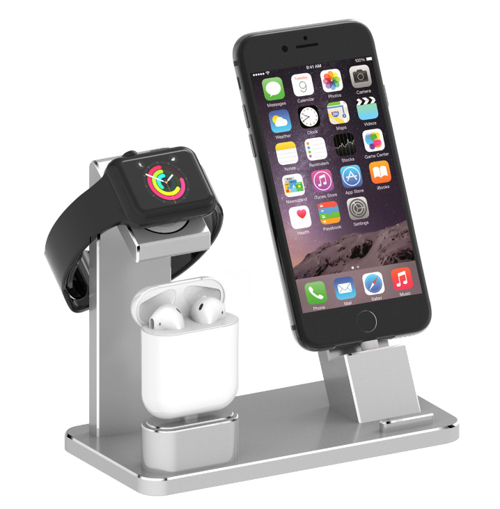 4 IN 1 AIRPODS CHARGING DOCK HOLDER - My Store