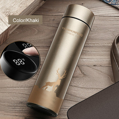 Stainless Steel Vacuum Flask Frosted Gift - My Store