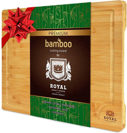 Natural Bamboo Cutting Board with Environmental Protection