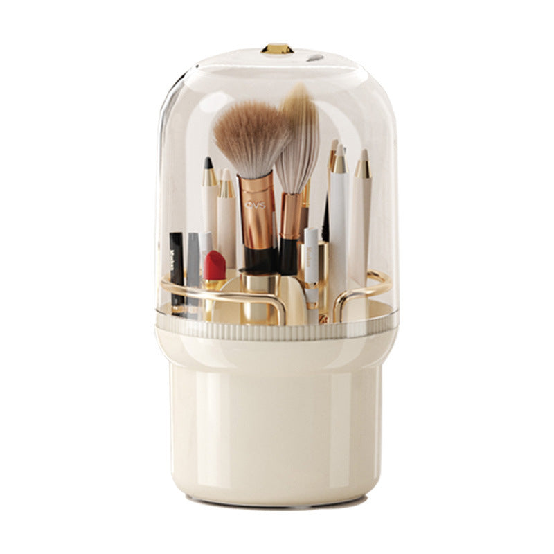 Desktop Rotating Cosmetic Brush Storage Container - My Store