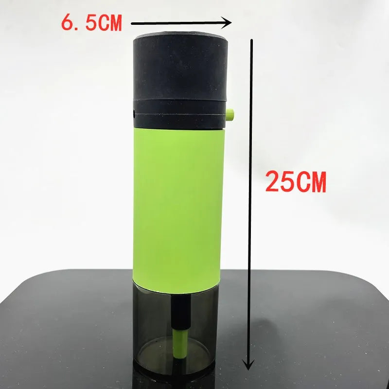 Acrylic & Silicone Hookah Portable Bottle Shisha for Outdoor, Car, Beach, and Picnic